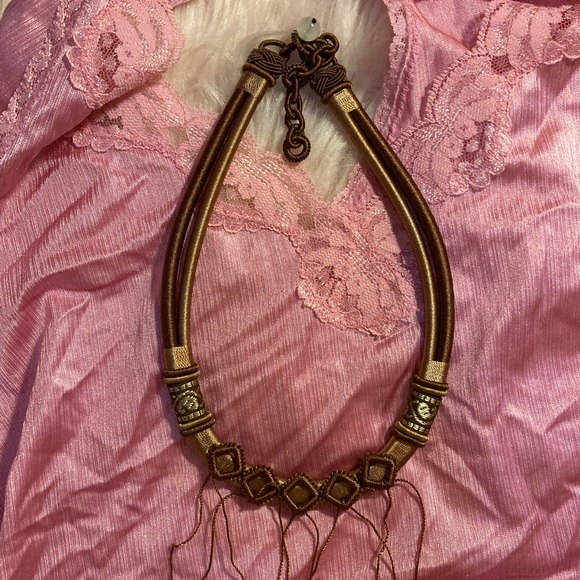 Corded Satin Choker - Picture 2 of 4